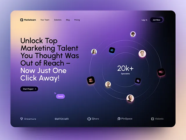 Marketing Recruitment Platform